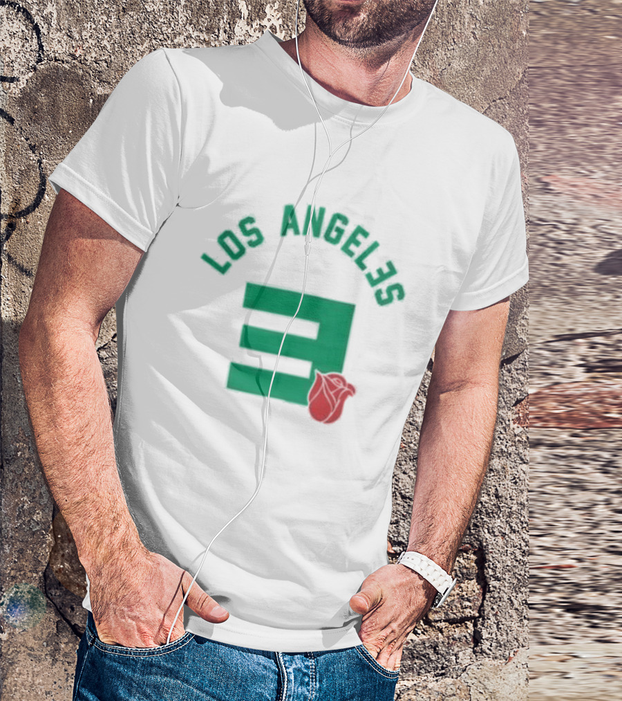 Los Angeles Eminem Rosebowl Logo Event T-Shirt