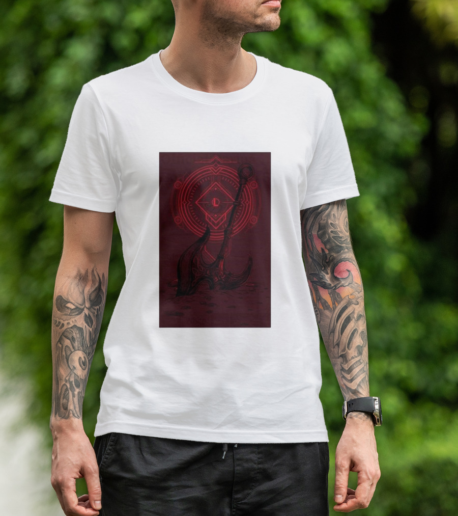 Darius Bordeaux Iconic Weapon T-Shirt