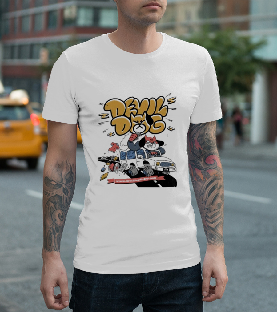 Devil Dog Www.devildogdistro.com T-Shirt