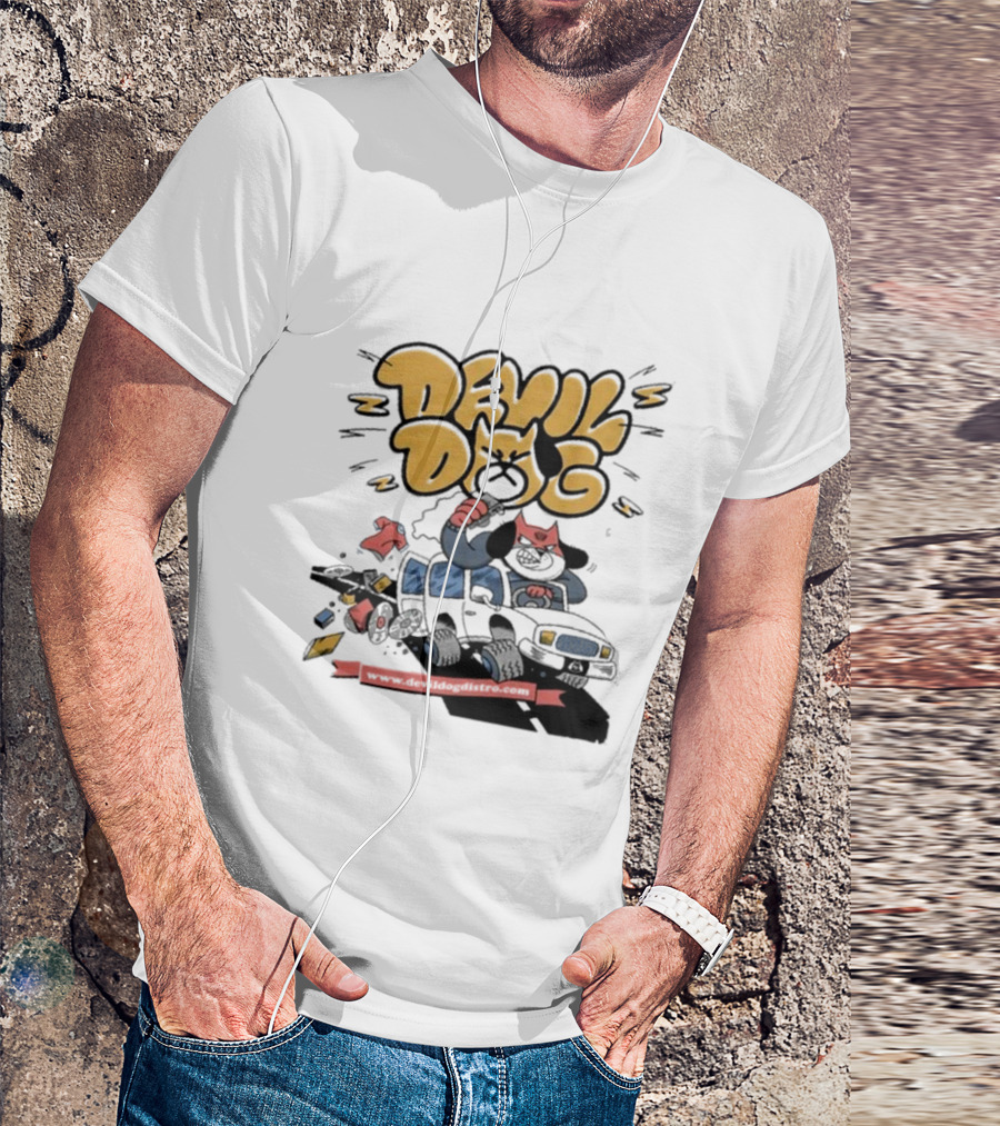 Devil Dog Www.devildogdistro.com T-Shirt