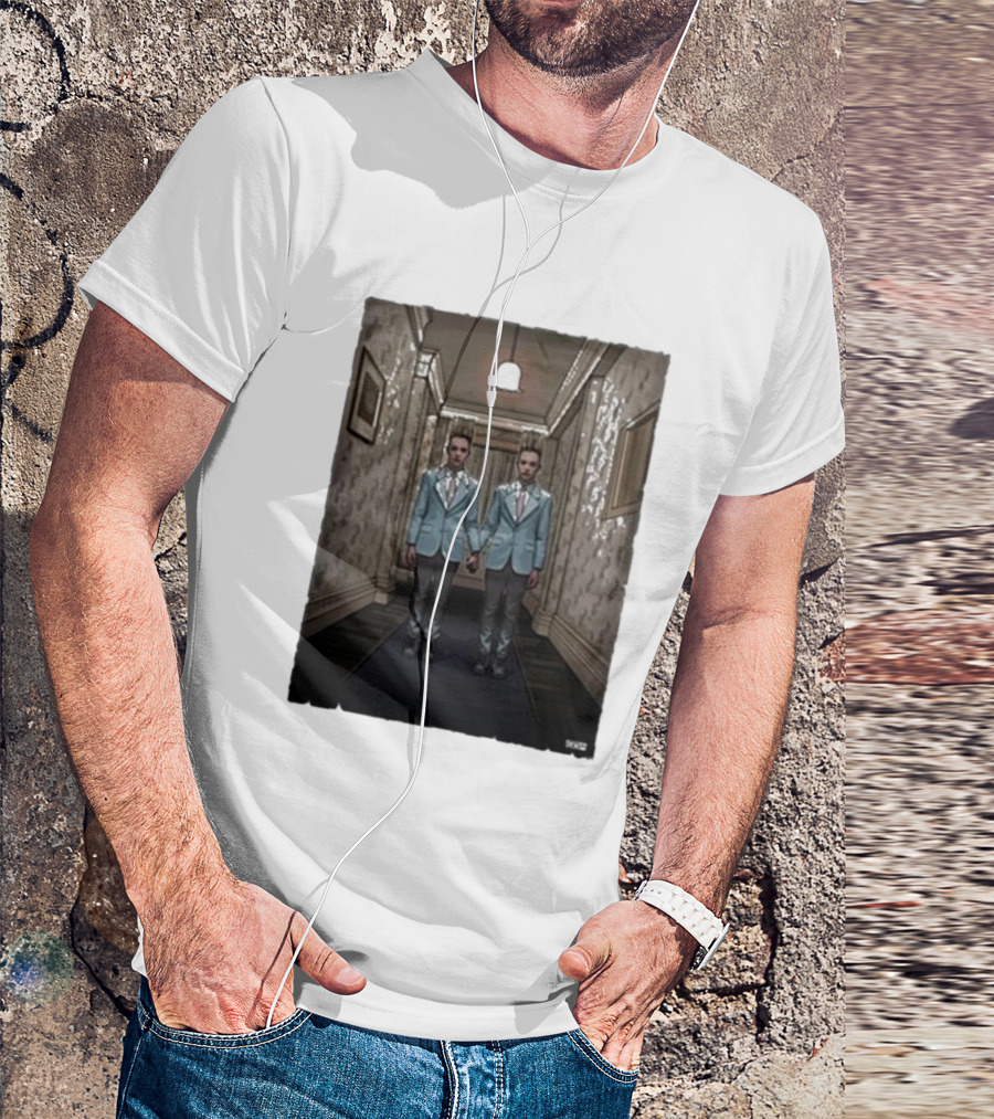 Wwn A Horror Masterpiece Twin Hallway Scene T-Shirt