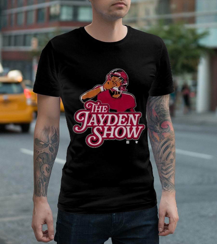 The Jayden Show Jayden Daniels Football Player T-Shirt