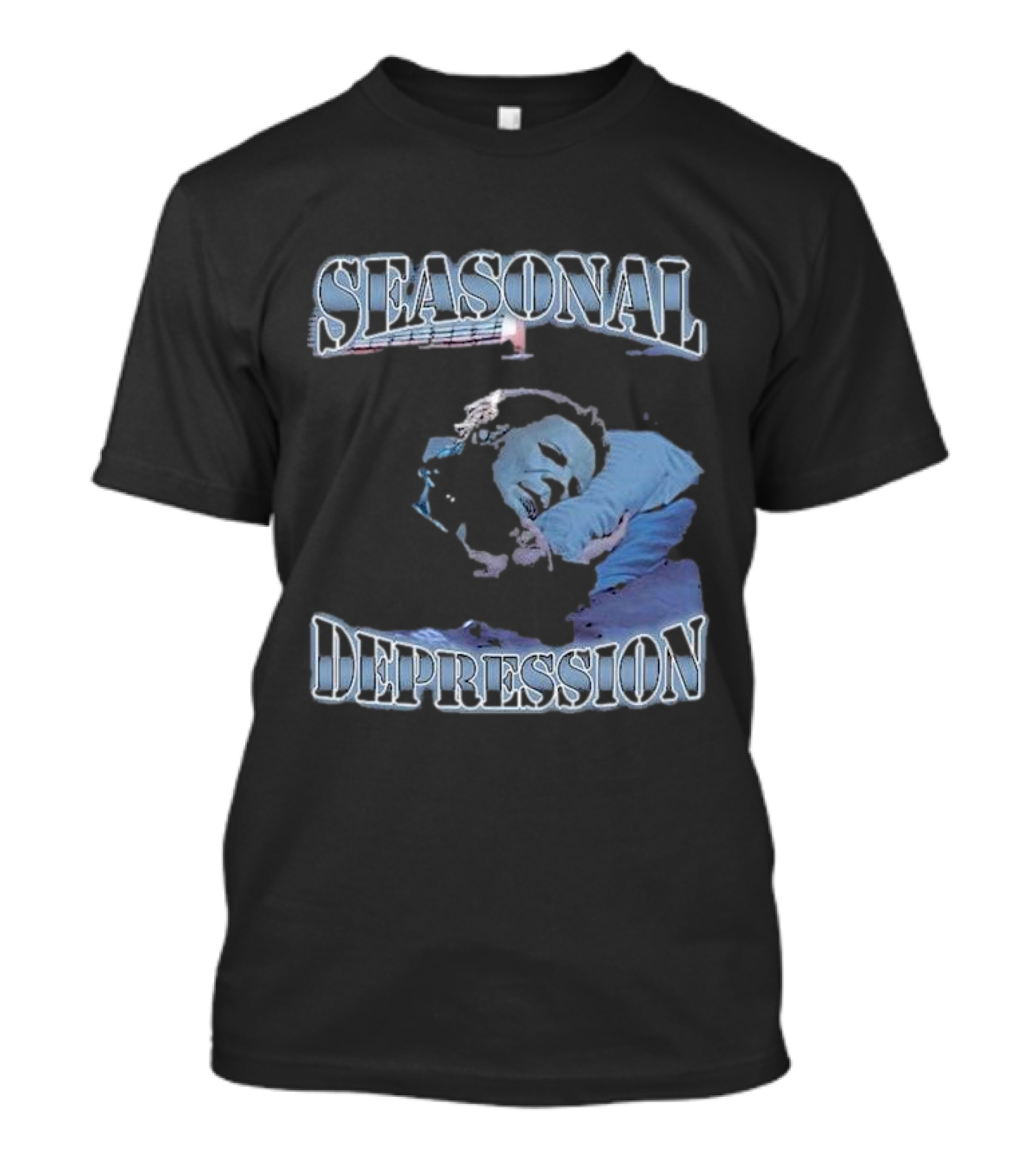 Seasonal Depression Halloween 2024 Michael Myers T-Shirt