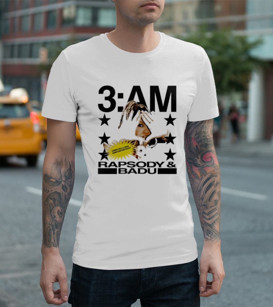 3am Rapsody and Badu Let Me Roll A Lickle Something For You T-Shirt
