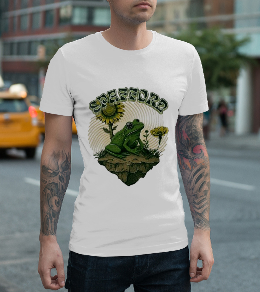Spafford Frog Sunflower Rock Plateau T-Shirt