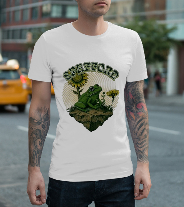 Spafford Frog Sunflower Rock Plateau T-Shirt