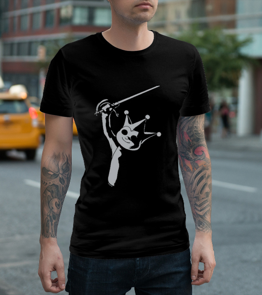 Ace Attorney Investigations Collection Proto Badger Sword T-Shirt