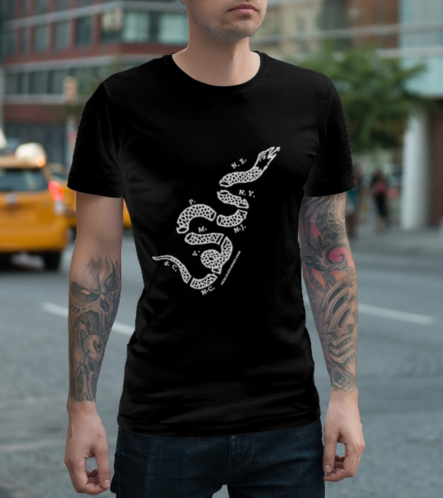 Og Join Or Die Realalexjones Revolutionary Snake T-Shirt