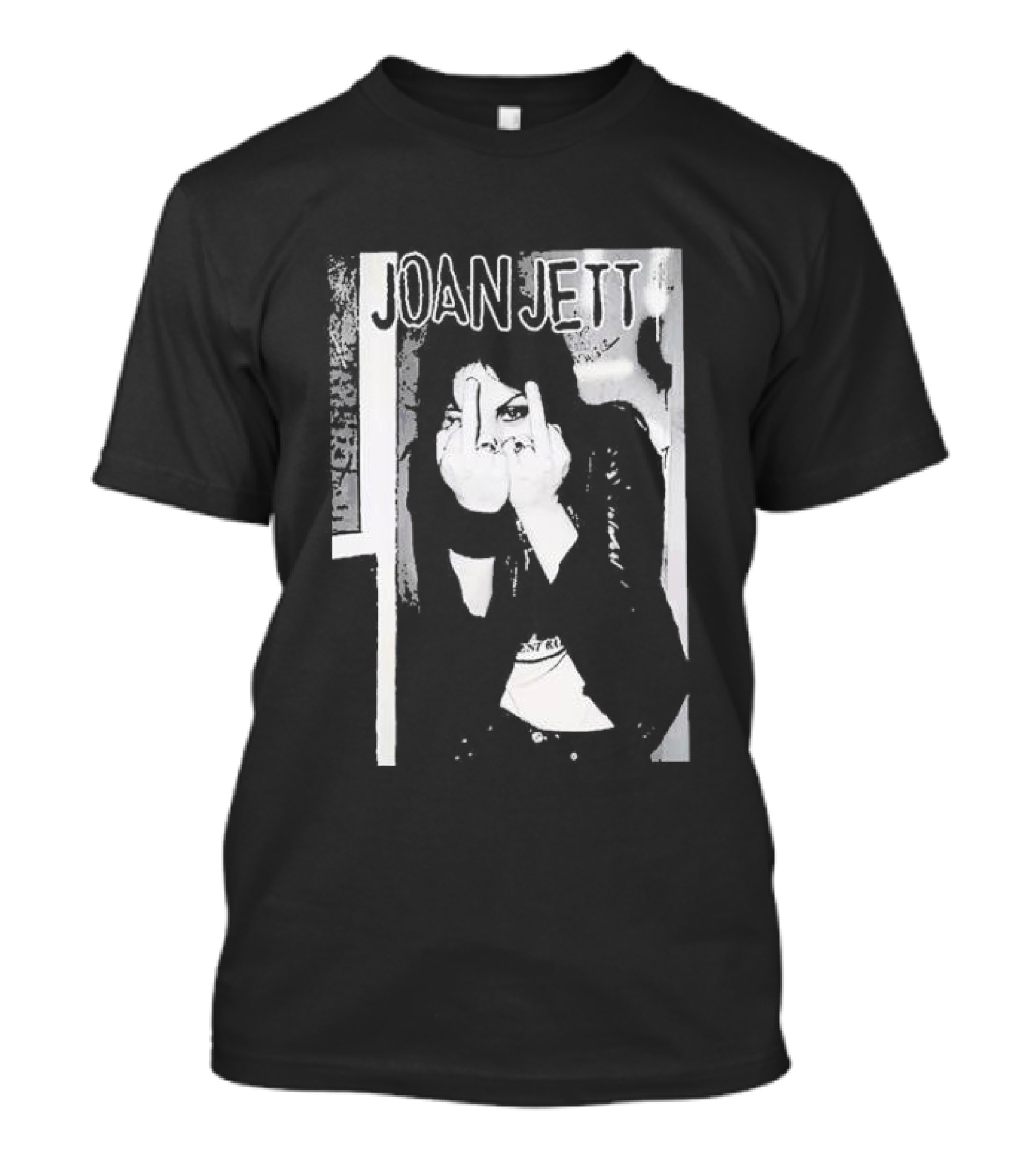 Joan Jett Rock Icon Rebel Attitude Merry Xmas T-Shirt