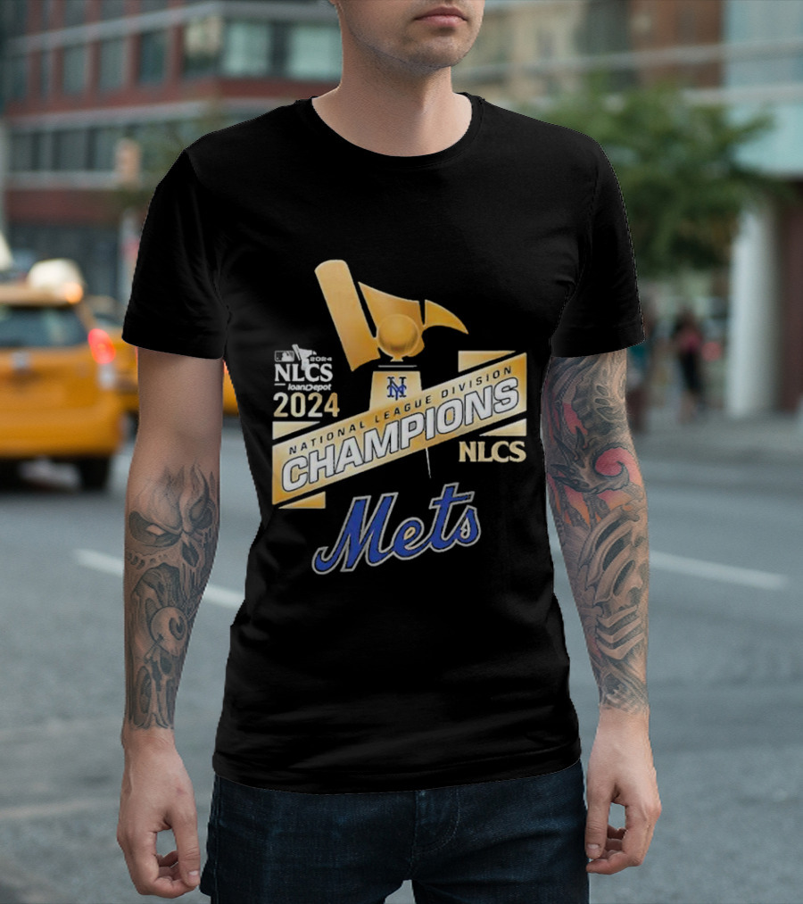 New York Mets 2024 NLCS National League Division Champions T-Shirt