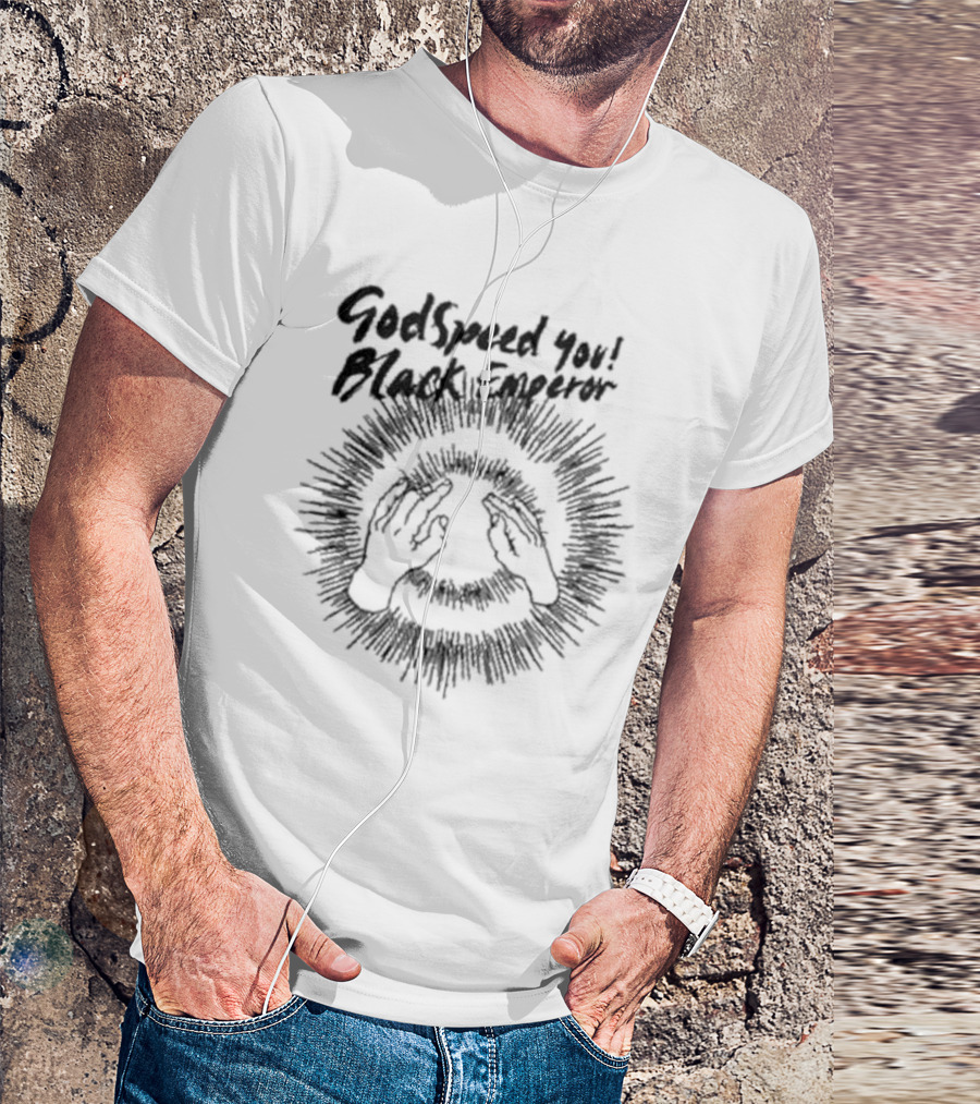 Godspeed You Black Emperor Band Hands And Radiant Lines T-Shirt