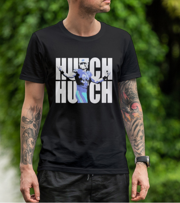 Hutch Hutch Aidan Hutchinson Detroit Lions Football Player T-Shirt