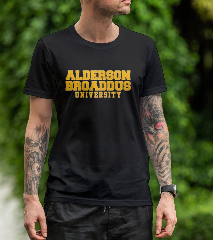 Alderson Broaddus University Athletic Sports Fan Supporters T-Shirt