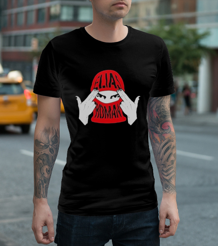 Elias Roman AK47 Eyes Hoodie Gesture T-Shirt