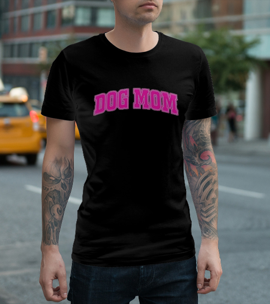 Meghan Trainor Inspired Pink Dog Mom T-Shirt