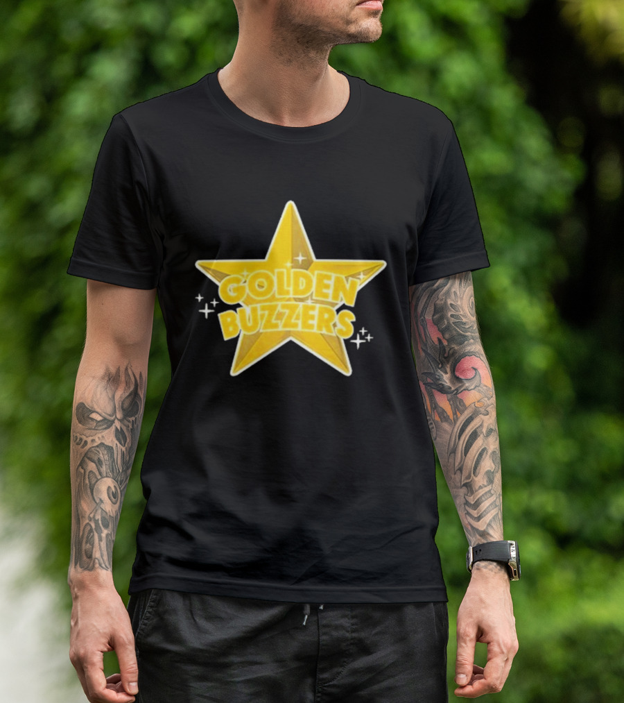 Scott Cramer The Cramer Games Golden Buzzers Star T-Shirt