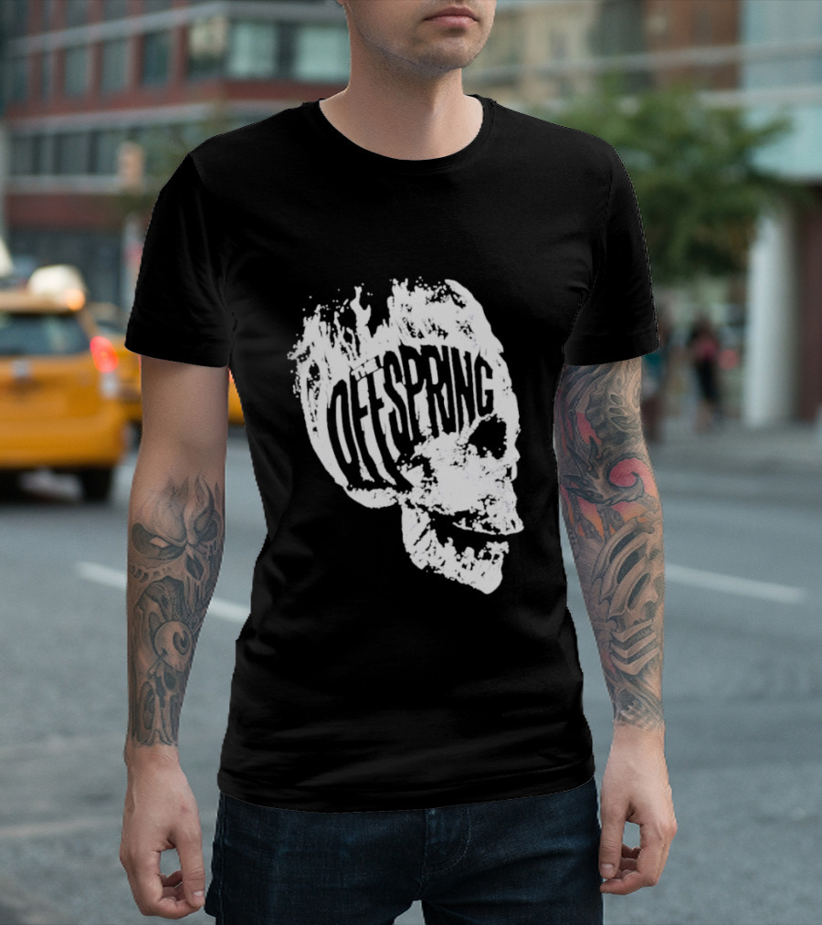 Offspring Flaming Skull T-Shirt