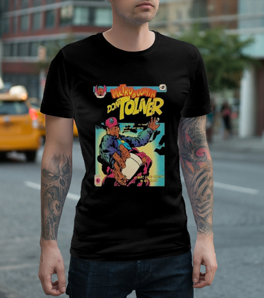 Metro Boomin Don Toliver Comic Style Retro Album T-Shirt