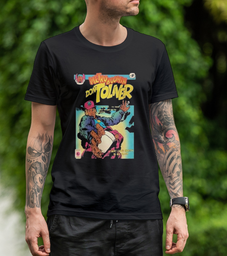 Metro Boomin Don Toliver Comic Style Retro Album T-Shirt