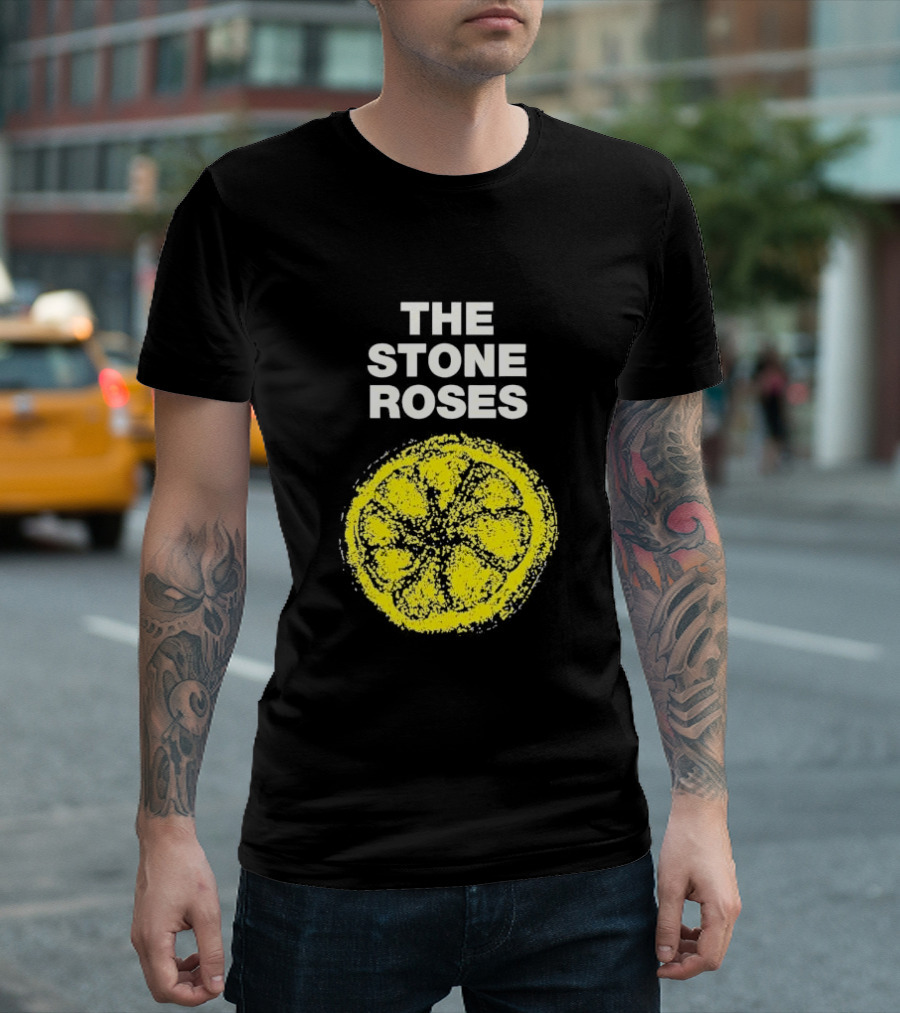 The Stone Roses Lemon Icon Classic Album T-Shirt