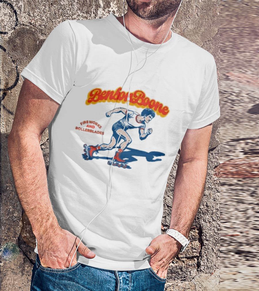 Benson Boone Fireworks And Rollerblades Benny T-Shirt