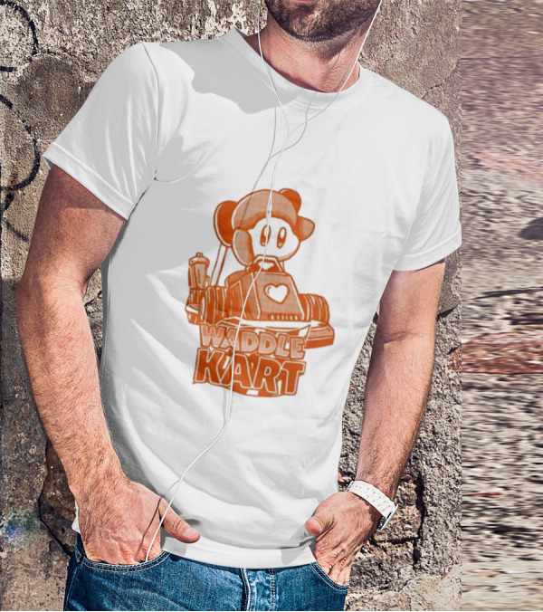 DevDogg Waddle Kart Dee Heart Racing Adventure T-Shirt