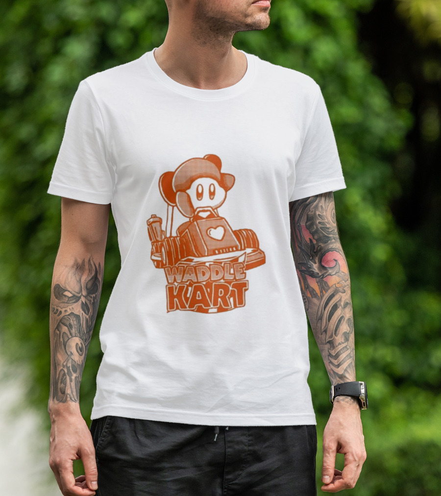 DevDogg Waddle Kart Dee Heart Racing Adventure T-Shirt