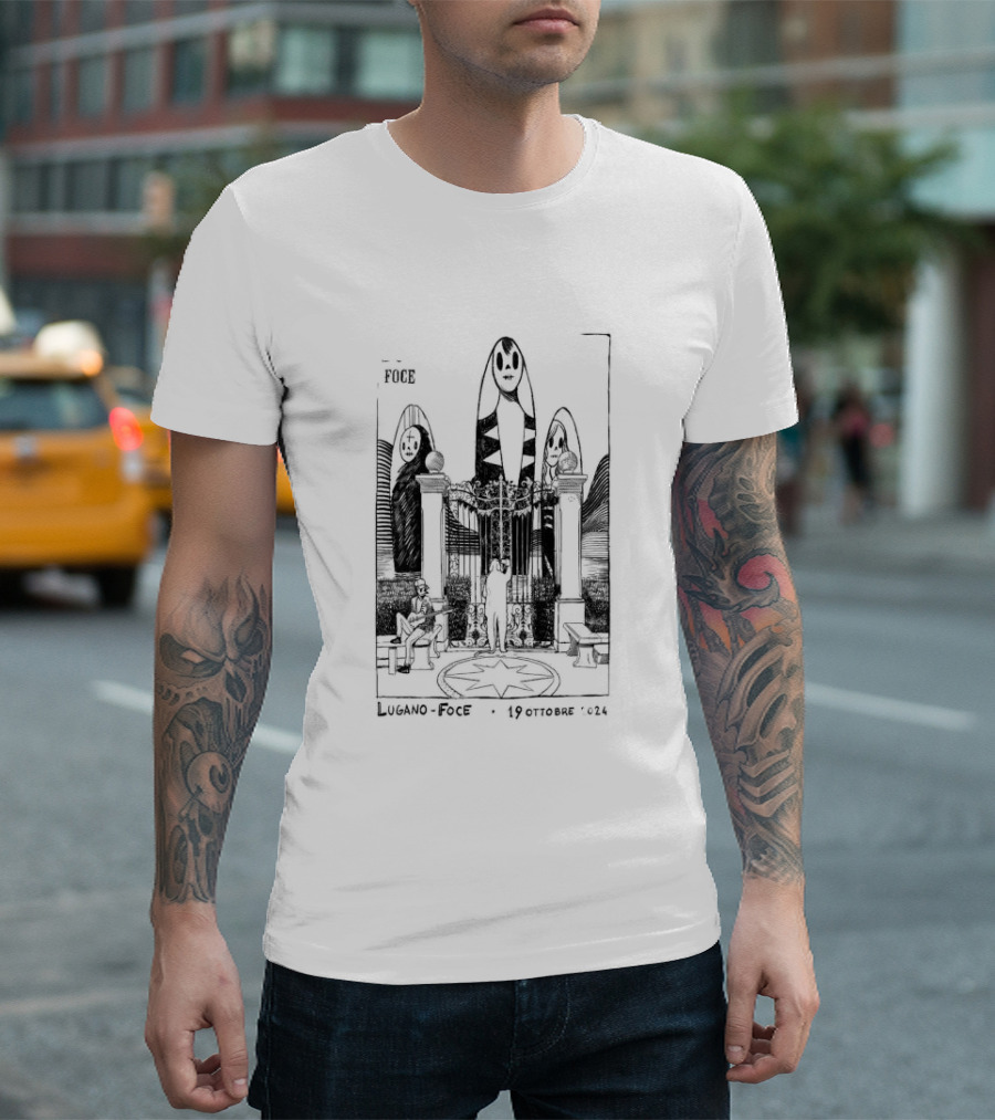 Tre Allegri Ragazzi Morti Lugano Foce 19 Ottobre T-Shirt