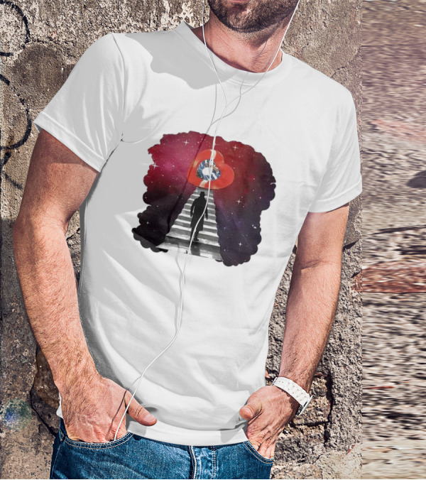 Where Is Love Bobby Caldwell Stairway To Heart And Stars Journey T-Shirt