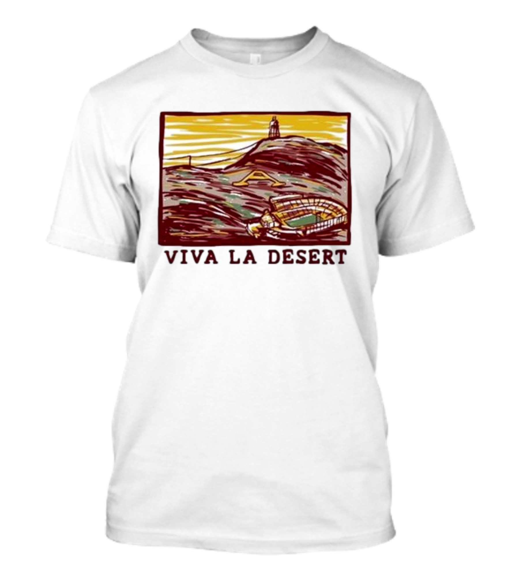 Viva La Desert Arizona State Stadium T-Shirt