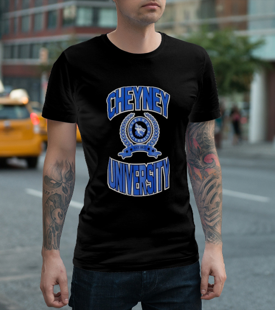 Cheyney University Vintage Campus Remix Est 1837 T-Shirt