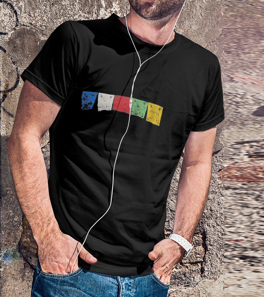 Tarcho 2024 Prayer Flags Sherpa Adventure Gear T-Shirt