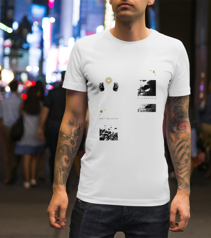 Silverstein Ghost Hands Moon Bloom T-Shirt