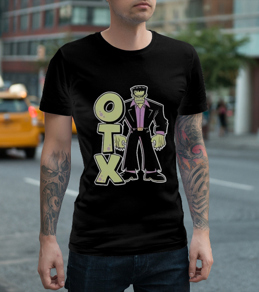 Geezy World Otx Slitherman Monster Character T-Shirt
