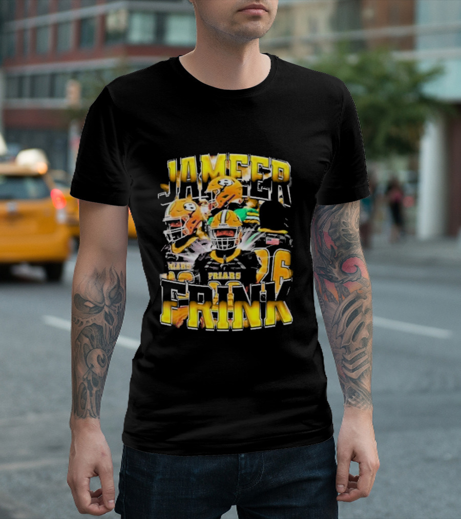 Jameer Frink Friars Hometown Hero Merchandise Heavy Cotton T-Shirt