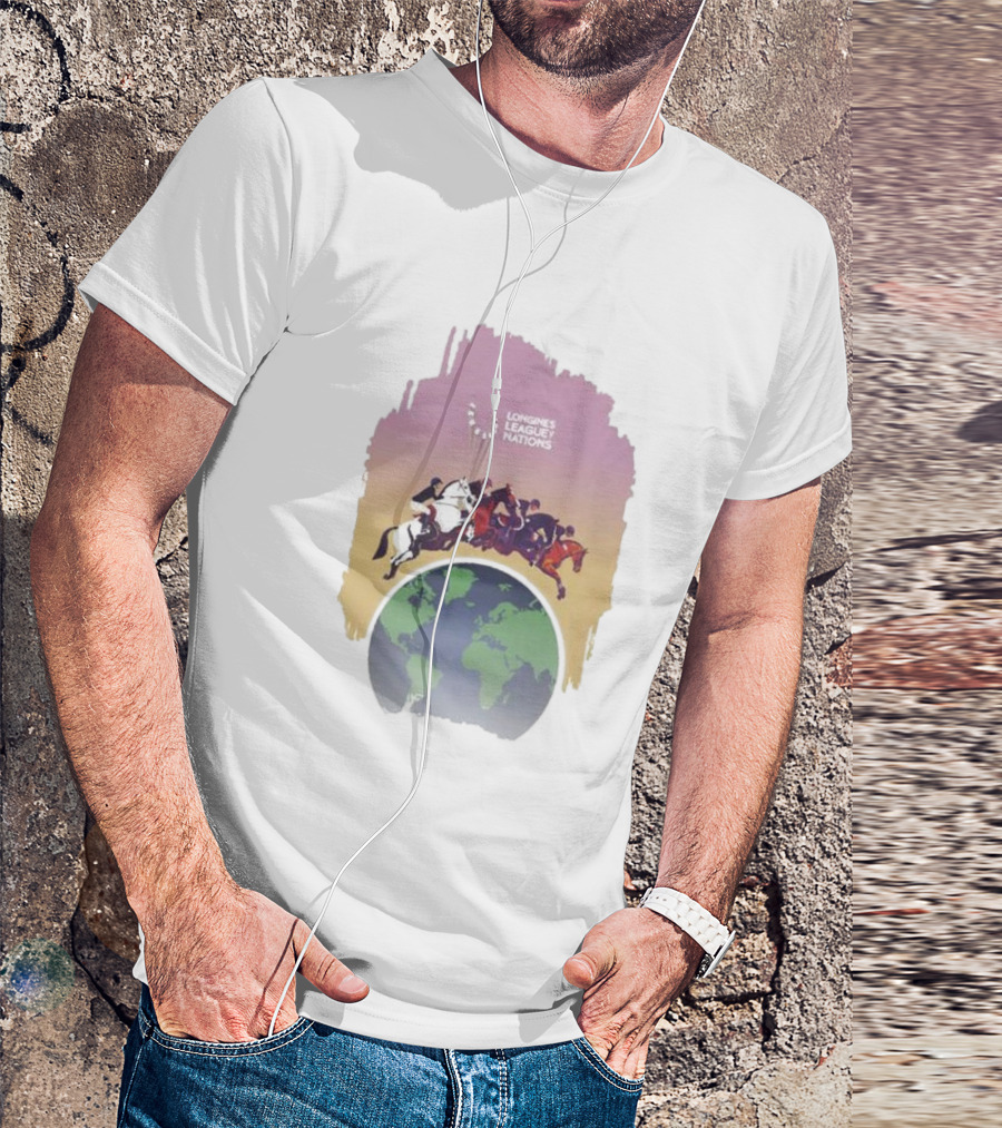 Longines League Nations Polo Riders Over Globe LLN Fan T-Shirt