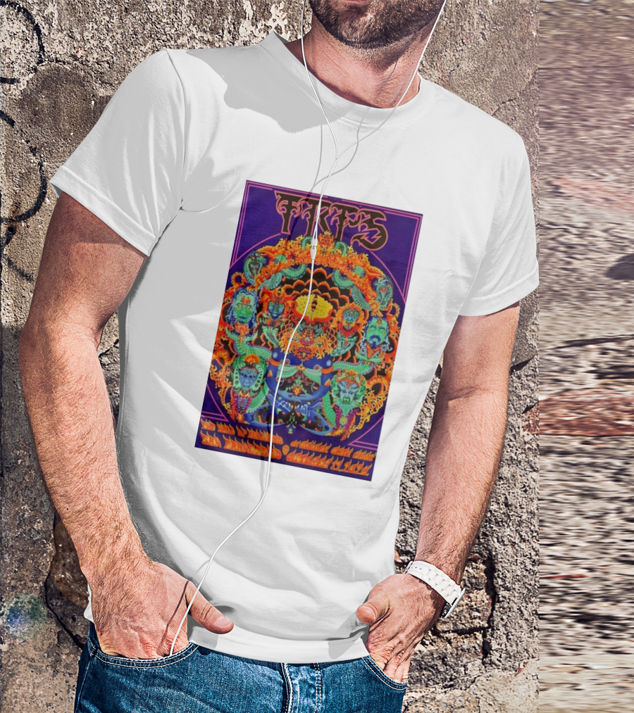 TRPS Show The Hall Of Flowers Golden Gate Park Saturday Oct 19 2024 San Francisco Psychedelic T-Shirt