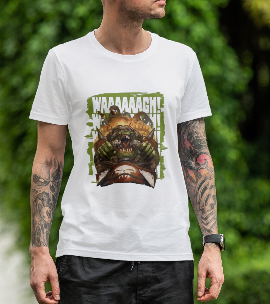 Waaagh Orks Speed Freaks Waaagh Ork Driving Symbolism T-Shirt