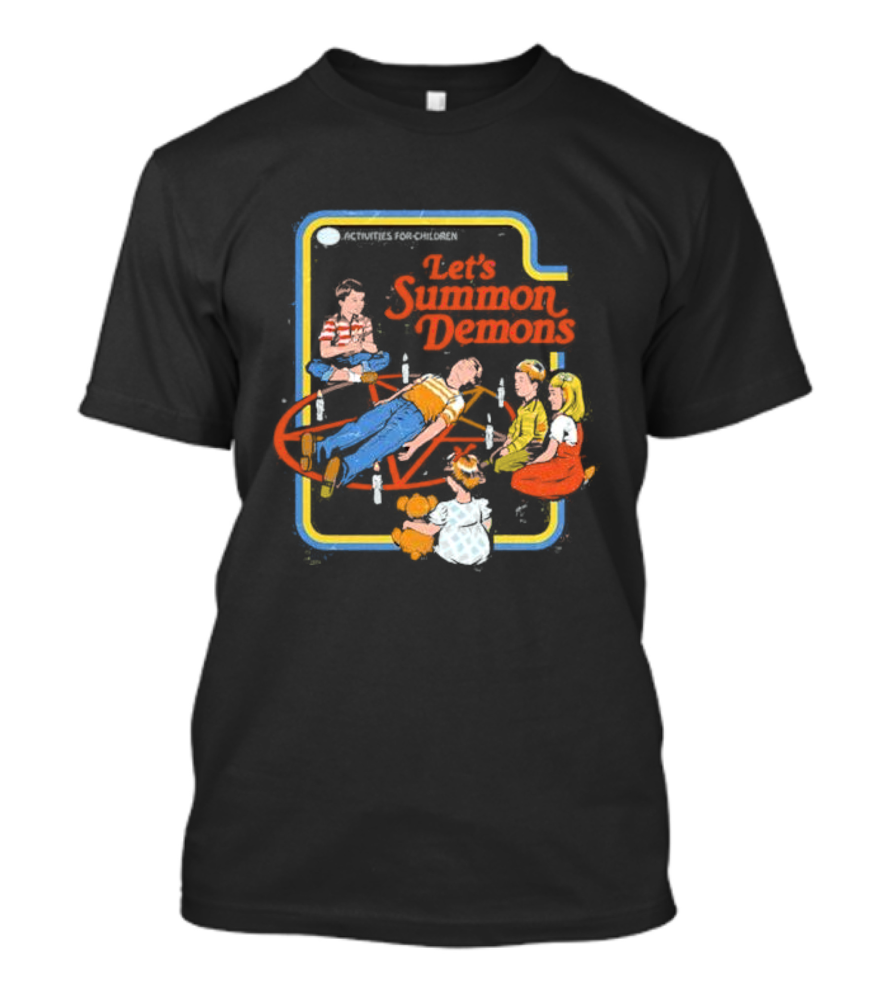 Activities For Children Vintage Let's Summon Demons T-Shirt