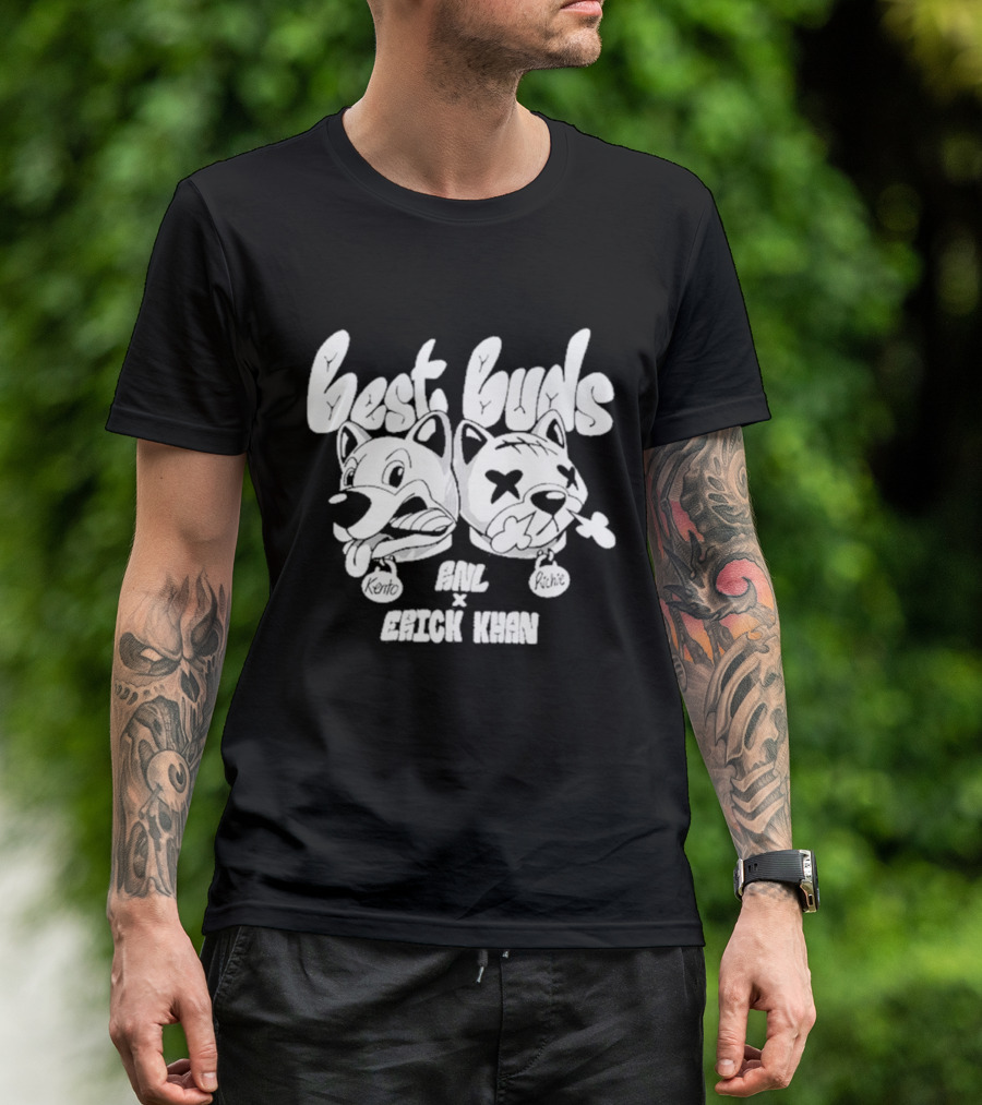 Best Buds Richie Kento ANL Erick Khan T-Shirt