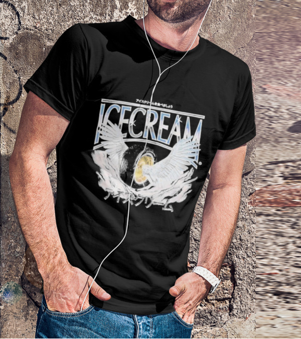 Icecream Heaven Winged Tire T-Shirt