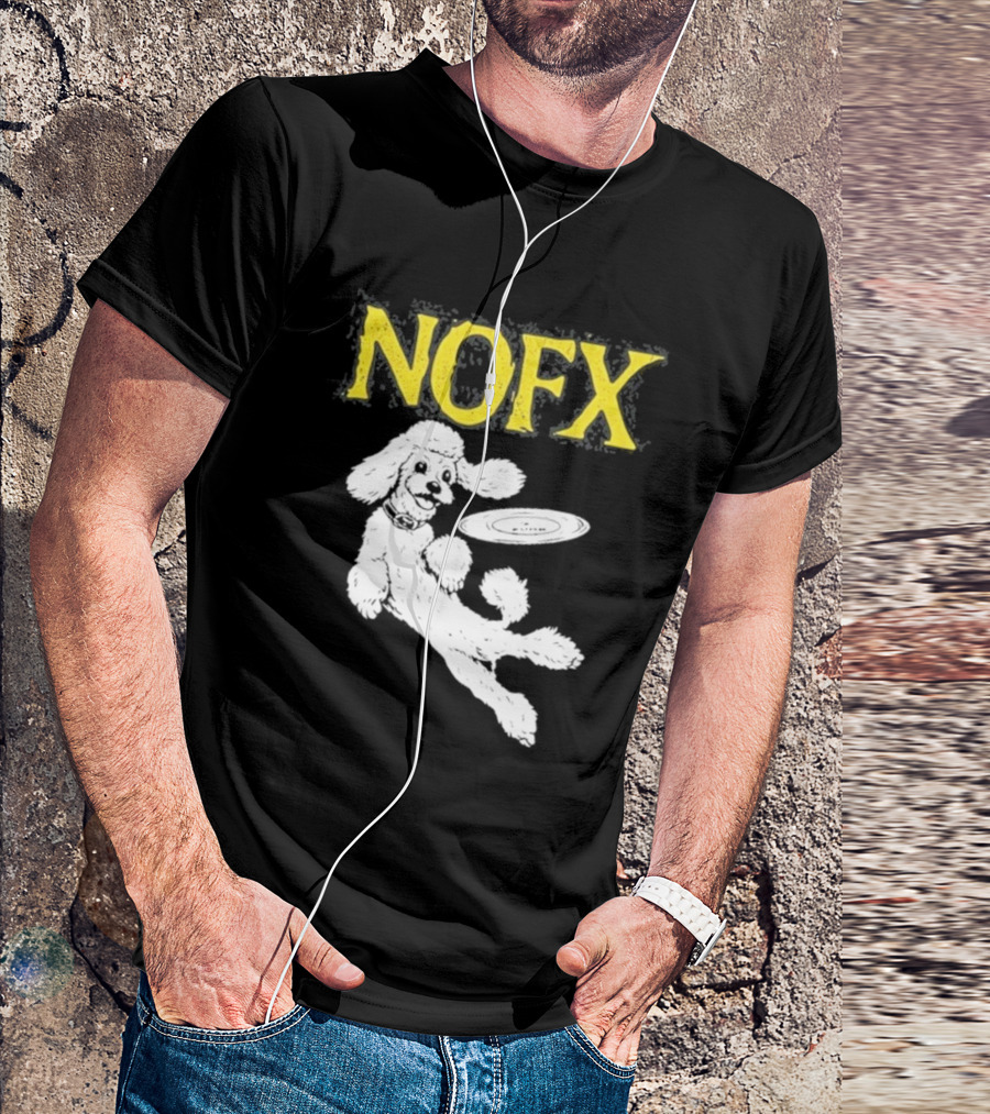 NOFX Don’t Call It Quits Final Tour San Pedro CA Oct 4-6 2024 With Frisbee-Playing Dog T-Shirt