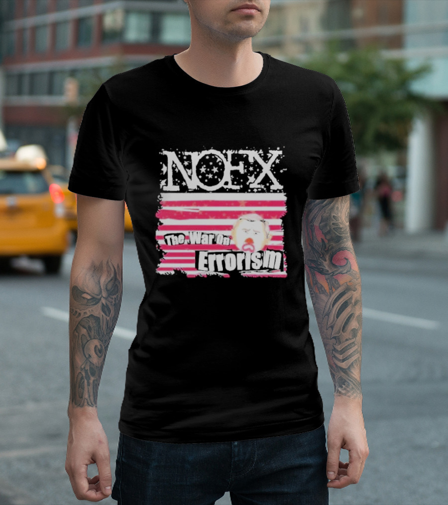 NOFX The War On Errorism Flag T-Shirt