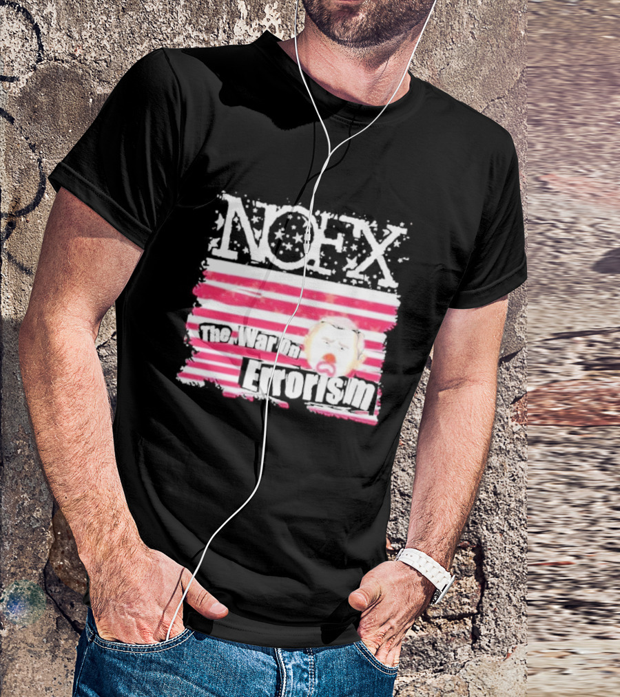 NOFX The War On Errorism Flag T-Shirt