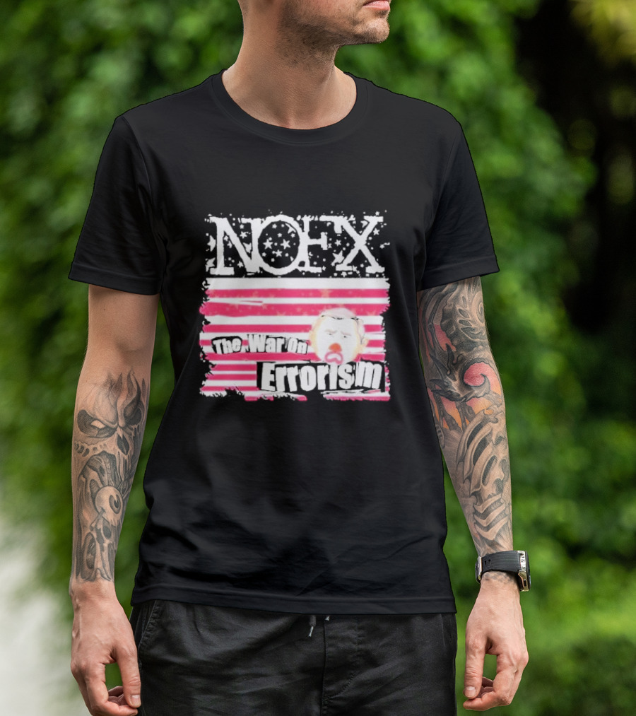 NOFX The War On Errorism Flag T-Shirt