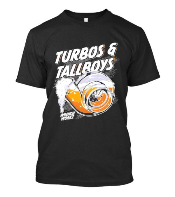 Turbos And Tallboys Wrench Workz Turbocharger Beer Fusion T-Shirt