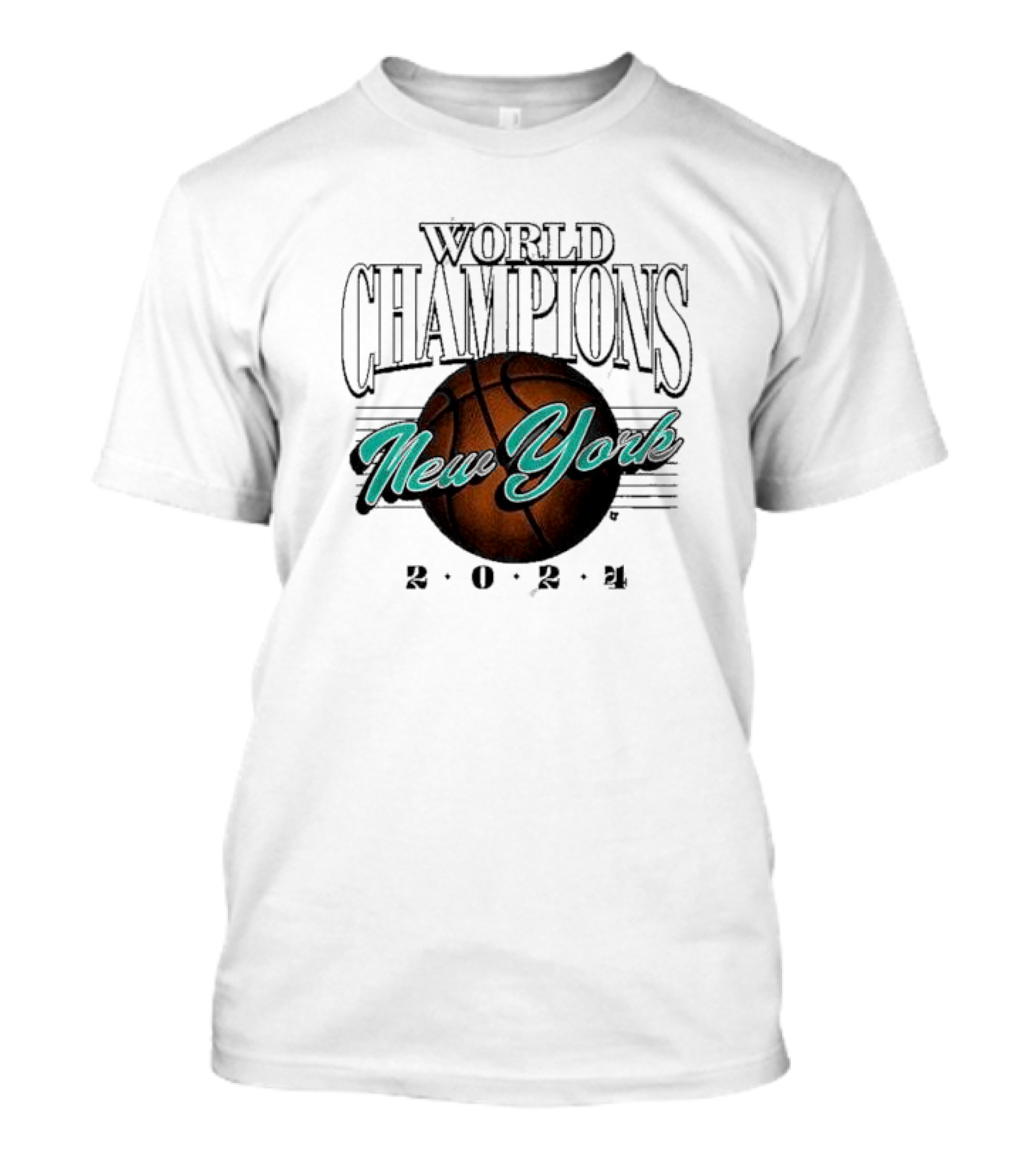 World Champions New York Basketball T-Shirt