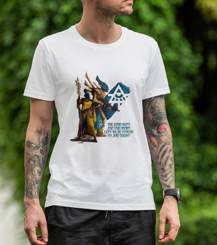 Craftworld Iyanden The Dead Must Join Our Ranks Eldar Guardians Symbolic T-Shirt