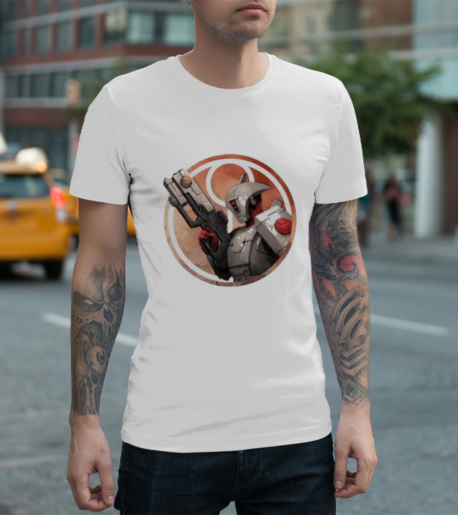 Tau Empire Pathfinder Warrior Icon Warhammer Merchandise T-Shirt