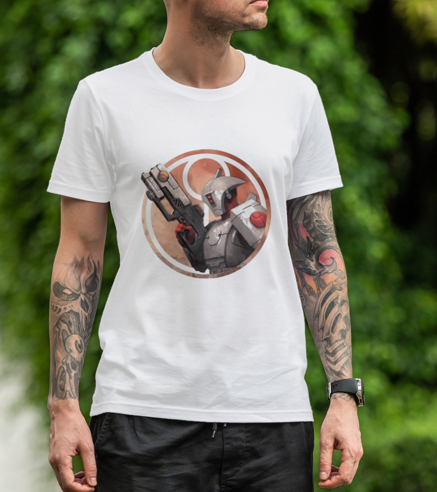 Tau Empire Pathfinder Warrior Icon Warhammer Merchandise T-Shirt